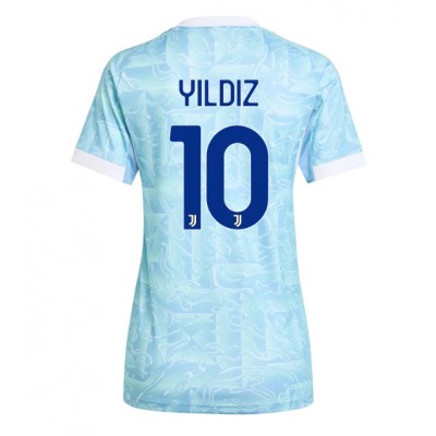 Fotballdrakt Dame Juventus Kenan Yildiz #10 Bortedrakt 2025-26 Kortermet Fotballdrakt Dame Juventus Kenan Yildiz #10 Bortedrakt 2025-26 Kortermet